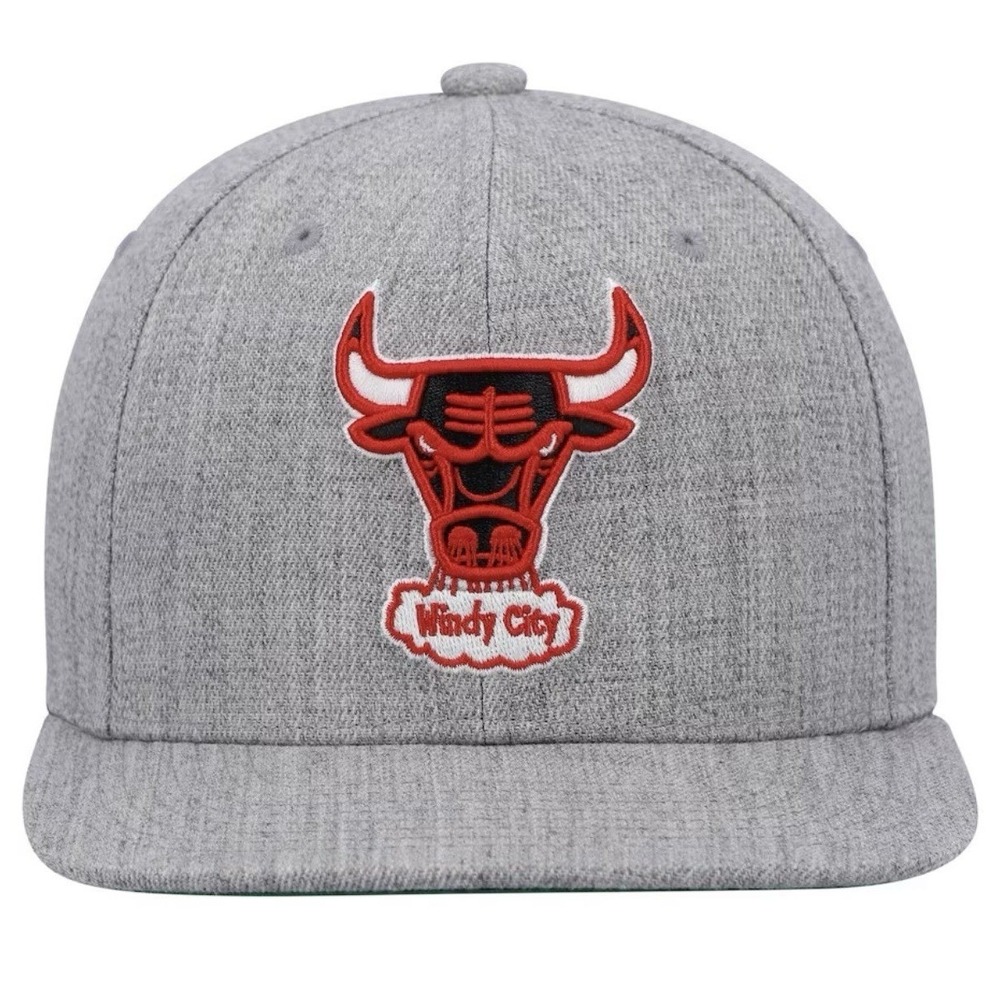 Chicago Bulls Mitchell & Ness Snapback Hats Lot of 3 NWT NBA Cap    Adjustable - Picture 3 of 16